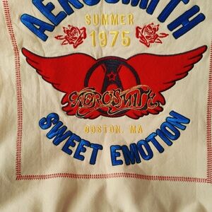 Aerosmith Sweatshirt, Tan, XL